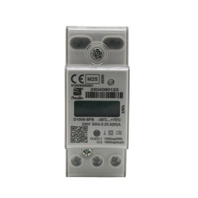 Fase Fase Due Wire Din Meter Bf6-VB